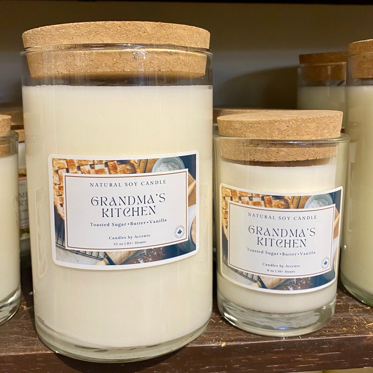 Accents Candle Grandma's Kitchen Accents